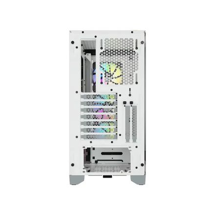 Corsair Icue 4000x Rgb Tempered Glass Blanc thumbnail 2