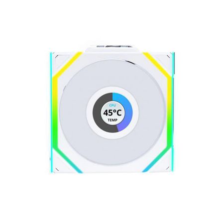 Uni Fan Sl Wireless Lcd 120 Blanc - Pack De 3 thumbnail 3
