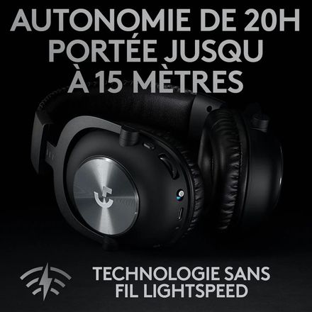 casque gaming G Pro X Wireless Lightspeed Gaming Headset thumbnail 3