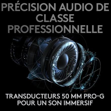casque gaming G Pro X Wireless Lightspeed Gaming Headset thumbnail 4