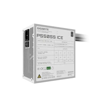 Gigabyte P550ss Ice 550w Silver thumbnail 4