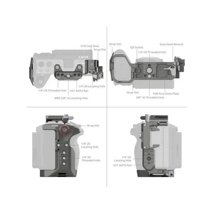 Smallrig Cage Protege Camera Sony Hawklock Kit 4771 thumbnail 2