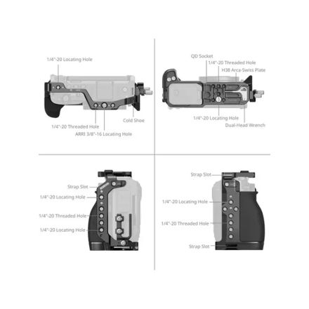 Smallrig Cage Protege Camera Nikon Zr Kit 5468 thumbnail 4
