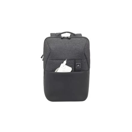 Sac À Dos Rivacase Lantau 8861 Noir Mélange Pour Ordinateurs Portables 15,6 thumbnail 1