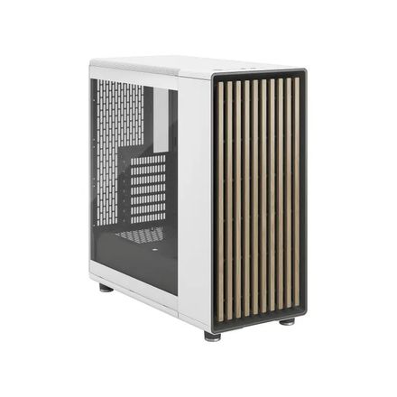 Fractal Design North Chalk White Tg Clear thumbnail 4