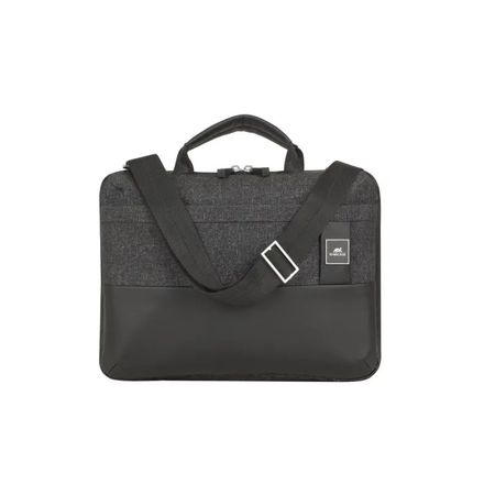 Sacoche Lantau 8823 Noir Chiné Pour Macbook Pro Et Ultrabook 13.3 thumbnail 3