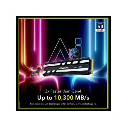 Addlink G55h 2tb Ssd M.2 2280 Pcie Gen5x4 Nvme Avec Heatsink | Ad2tbg55hm2p thumbnail 4
