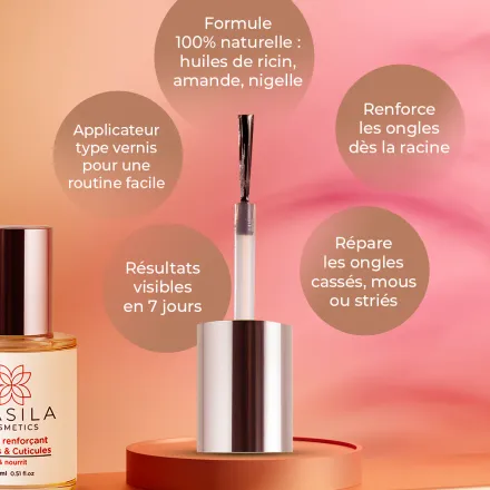 Sérum Renforçant Ongles & Cuticules – Réparation & Protection thumbnail 3