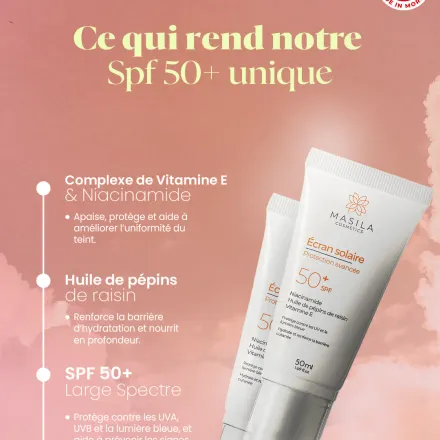 Écran Solaire Protection Avancée Spf 50+ – Anti-uv & Lumière Bleu thumbnail 2