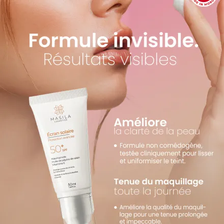 Écran Solaire Protection Avancée Spf 50+ – Anti-uv & Lumière Bleu thumbnail 3
