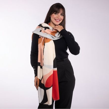 Châle Poly pashmina thumbnail 2