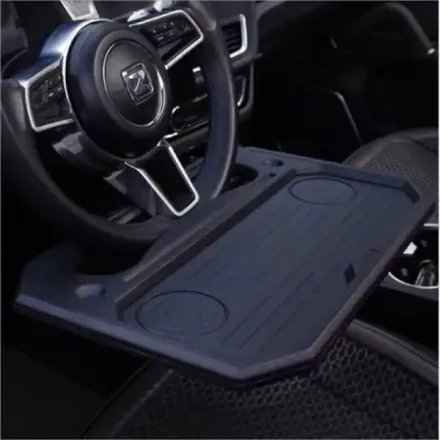 Table De Bureau Pour Voiture - Non Spécifié - Portable - Installation Facile - Matériau Abs - Charge Max 5 Kg thumbnail 2