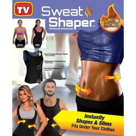 Débardeur De Fitness  - Original Premium - Perte De Poids - Tissu Polymère - Confortable thumbnail 1