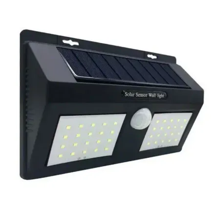 Lampe Solaire Murale 40 Led Détecteur De Mouvement Ip65 Étanche Infrarouge thumbnail 1