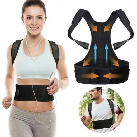 Posture Correcteur - Respirant Ceinture Support Lombaire Dorthèse Dorsale thumbnail 2