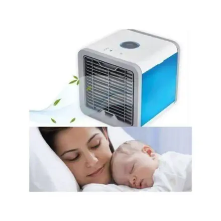 Climatiseur Mini - Refroidisseur Portable - 3 Vitesses - Usb - Blanc thumbnail 2