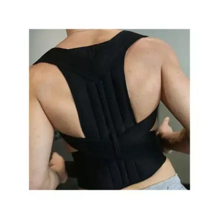 Posture Ajustable Bande Correction Dos Correcteur Épaule Ceinture De Support thumbnail 2
