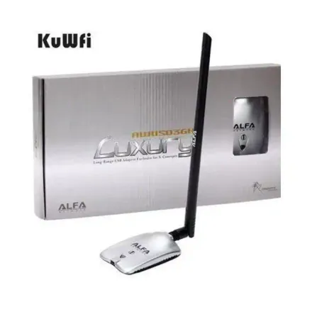 Adaptateur Wifi Awus036h – 1000 Mw – Antennes 5/9 Dbi – Accessoires Inclus thumbnail 2