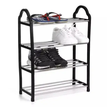 Armoire De Rangement - Porte-chaussures - Multicouche - Gain De Place - 4 Niveaux thumbnail 1