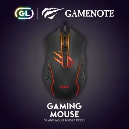 Souris Gamer - Havit - 6 Boutons - 2400 Dpi - Rgb Led - Ergonomique thumbnail 1