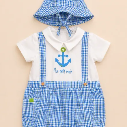 Ensemble Bébé Garçon – Élégance Estivale & Esprit Bord De Mer thumbnail 3