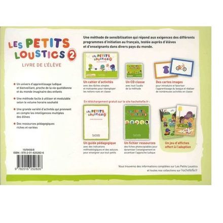 Pack Les Petits Loustics 2 – Méthode Français + Cahier D’activités Cd (4-7 Ans Cp) thumbnail 2