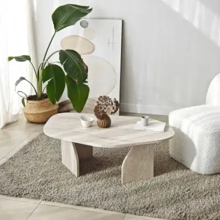 Table Basse Moderne En Bois Mdf thumbnail 1
