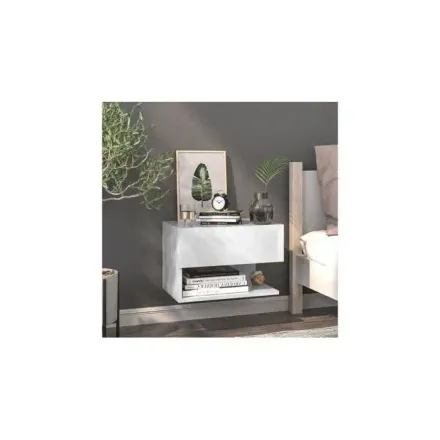 Lot De 2 Tables De Chevet Murales - Tables De Nuit Suspendues thumbnail 2
