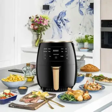 Friteuse - Sans Huile - 6l - Multicolor - Écran Tactile - Cuisine Saine thumbnail 2