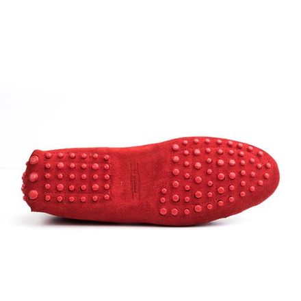Mocassins En Cuir Daim Avec Lacets thumbnail 2