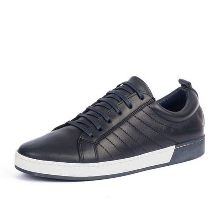 Baskets Basses D'urbano En Cuir thumbnail 1