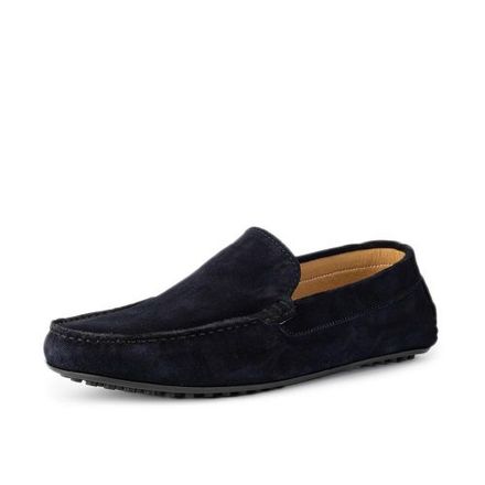  D’011 Mocassin En Cuir Daim  thumbnail 3