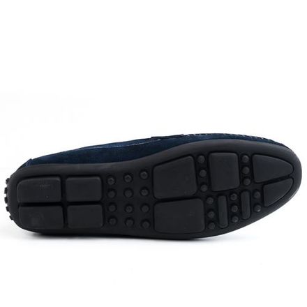 Mocassins D'urbano En Cuir Daim Avec Glands thumbnail 3