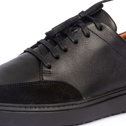 Baskets Basses En Cuir thumbnail 1