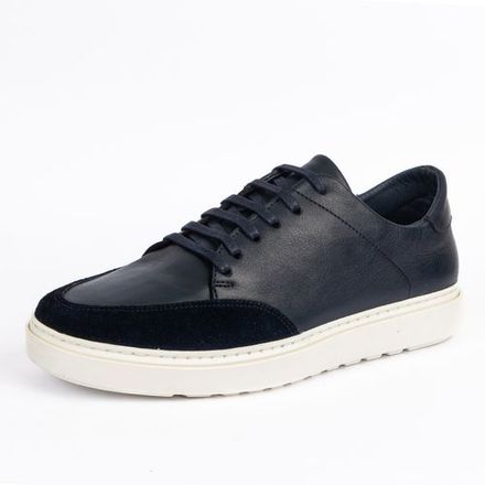 Baskets Basses En Cuir thumbnail 1
