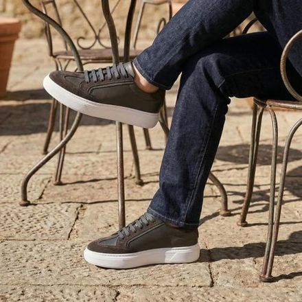 D'urbano Profondo 204 : Espadrille En Cuir thumbnail 3