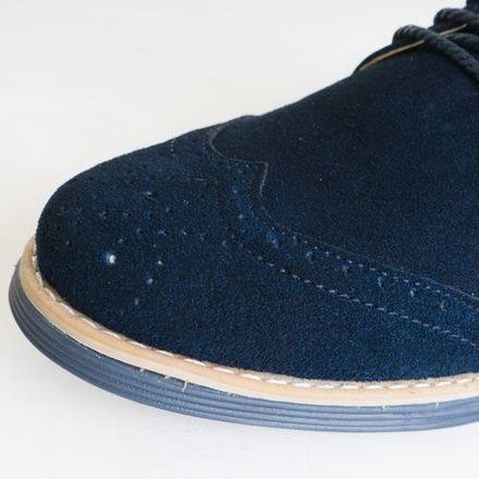 Chaussures Derby Brogue D'urbano En Cuir Daim thumbnail 2