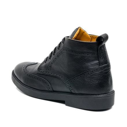  Bottines Brogue  À Lacets En Cuir  thumbnail 1