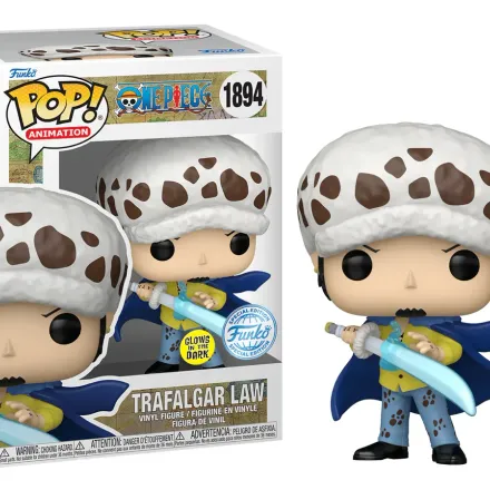 Figurine Pop One Piece Law Avec Blue Anesthesia Glow In The Dark thumbnail 3