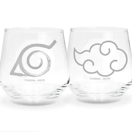 Set De 2 Verres Naruto Shippuden Konoha & Akatsuki thumbnail 4