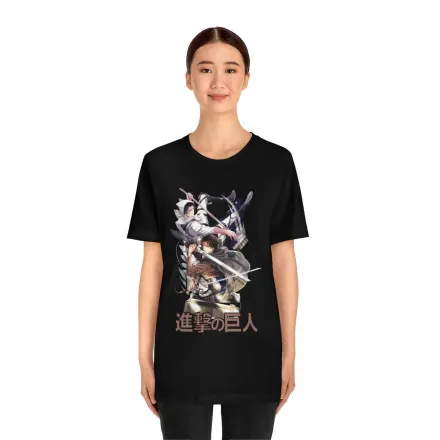 Tshirt Attack On Titan Livaï Ackerman thumbnail 1