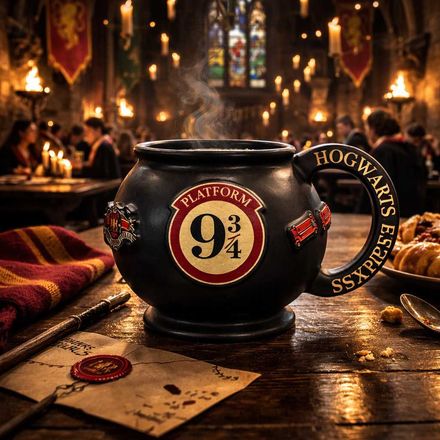Mug 3d Harry Potter Voie 9 3/4 thumbnail 2