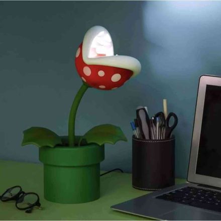 Lampe Nintendo Super Mario Piranha Plant thumbnail 2