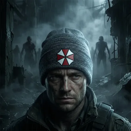 Bonnet Resident Evil Umbrella thumbnail 4
