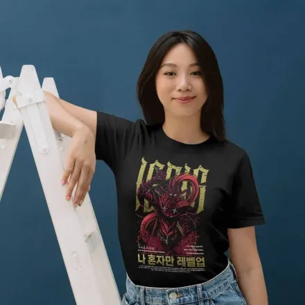 Tshirt Solo Leveling – Igris The Bloodred thumbnail 4