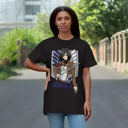T-shirt Lattaque Des Titans Mikasa thumbnail 3