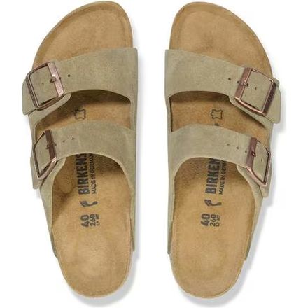 Arizona Suede Leather Taupe Narrow thumbnail 4