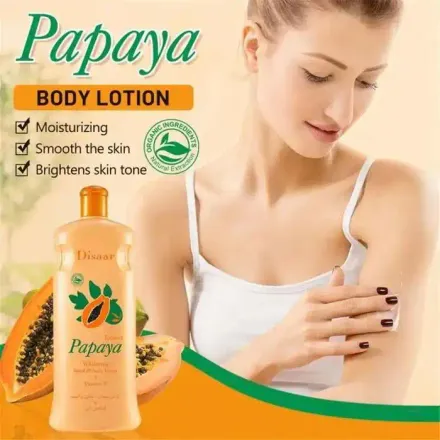Lotion Pour Le Corps - Papaye - Hydratante - Éclaircissante - Non Gras thumbnail 2