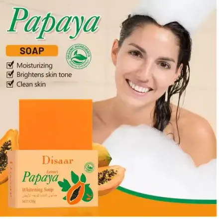 Savon Éclaircissant Exfoliant Papaya Extract  thumbnail 4