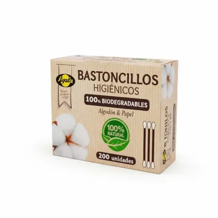 Cotons-tiges Biodégradables – 100 % Coton Naturel thumbnail 2